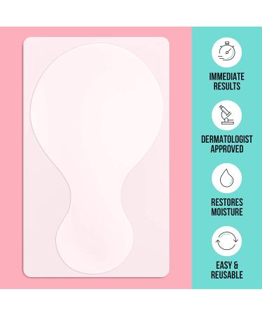 Sio Beauty SkinPad Silicone Chest Anti-Wrinkle Patches - 2 Weeks Supply | Reusable Overnight Decollette Pad for Neck & Cleavage | Anti-Aging Patch - Buy Online on GoSupps.com