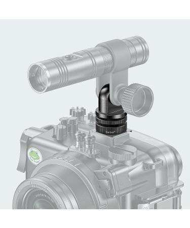 Seafrogs Diving Cold Shoe Adapter YS Head Dual Nut Screw Stand - Aluminum Camera Hot Shoe Mount for Flashlight & Camera Lighting System - Accessory Mount Adapter for LED Video Light & Microphone YB-2 - Buy Online on GoSupps.com