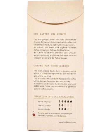 Original Food Kaffa white coffee mild ground 2 pieces 2 x 250g organic - Buy Online on GoSupps.com