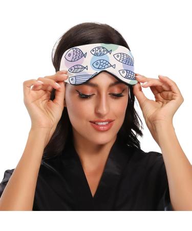 Haskirky Light Blocking Eye Mask - Adjustable Comfort for Travel, Yoga, and Deep Sleep - Buy Online on GoSupps.com