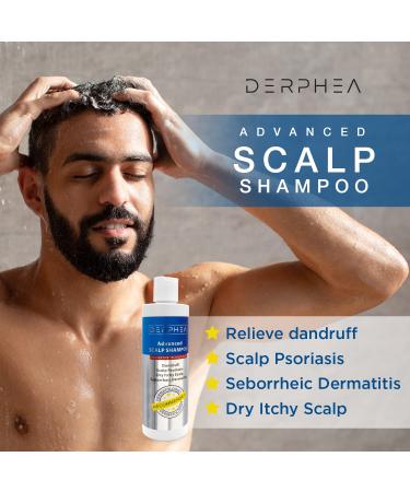 DERPHEA Psoriasis Folliculitis Seborrheic Dermatitis Dry Itchy Scalp Shampoo - Safe for All Skin Types | Blue - Buy Online on GoSupps.com