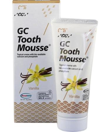 GC tooth mousse vanilla 40 gr by Recaldent - Buy Online on GoSupps.com