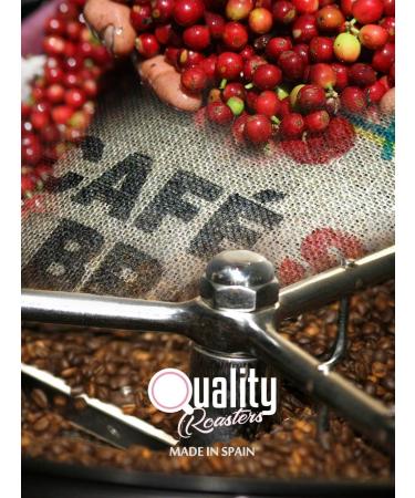 Grains de caf naturels. "Espresso fort/Espresso Fuerte". 100% Robusta. 1 kg. Saveur intense. Torr fie Artisan. - Buy Online on GoSupps.com