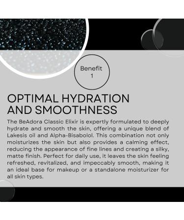 BODI BEAUTY LTD BeAdora Classic Luxury intensive elixir with lakesis alphabisabolol vitamin A vitamin E antiaging facial elixir skin care for dry skin skincare skin elxir 30 ml - Buy Online on GoSupps.com