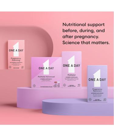 ONE A DAY Pregnancy Planning Prenatal Multivitamin for Women - 60 Tablets - Buy Online on GoSupps.com