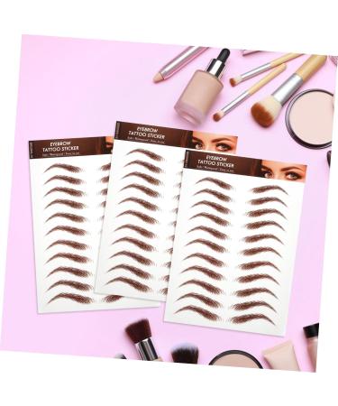 LALADEFIEE 5 Sheets Eyebrow Sticker Eye Makeup Supplies Eyebrow Stickers Fake Eyebrow Stickers - Buy Online on GoSupps.com
