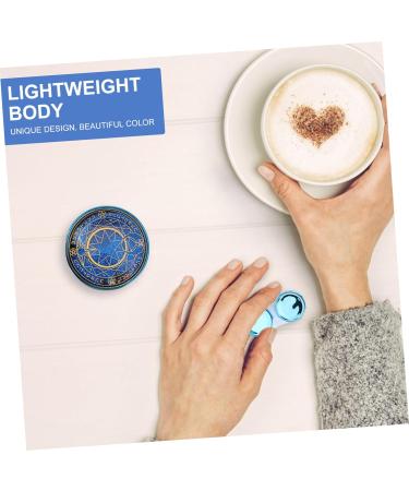 Buy HOMSFOU Starry Sky Glasses Case - Contact Lens Care Box (PP Blue 7.5x7.5cm) - Perfect for Colored Lenses | International Shipping - Buy Online on GoSupps.com