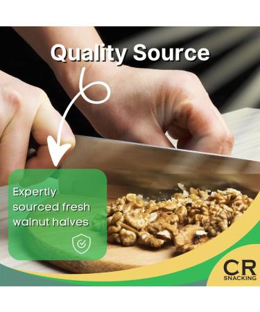 Chopped Walnuts Raw 1kg (4-8mm) - Walnuts nibbed 1kg | Walnut Nibbed Vegan Snacks | Healthy Sugar Free Gluten Free Snacks I Walnuts small pieces I Walnuts For baking - Buy Online on GoSupps.com