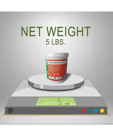 Simond Store 5 lbs. Refractory Coating Heat-Guard for 3270F High-Temperature Ceramic Fiber Insulation in Forge, Kiln, and Furnace - Buy Online on GoSupps.com