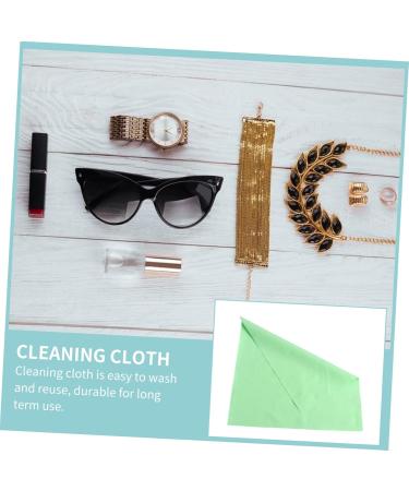 LIFKOME 2pcs Silver Wiping Cloth - Premium Cleaning Cloth for Glasses Lenses Jewelry & More | Effective Dirt Removal & Care - Buy Online on GoSupps.com