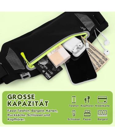 Winzwon Waterproof Sports Hip Pocket | Versatile Phone Wallet & Money Belt for Runners Cyclists & Travelers - Perfect Gifts for Men & Women - Buy Online on GoSupps.com