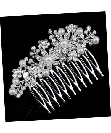 FRCOLOR Hair Accessory for Women Hair Jewels for Women Bridal Hair Clip Bride Hair Clip Pearl Hair Pin Women's Hair Clips Pearl Hair Clip Flower Hair Comb Makeup Earth Tones Miss - Buy Online on GoSupps.com