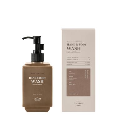 Will Comfort Hand and Body Wash (300ml/10.14 fl.oz.) Premium Home Spa Aromatherapy Hinoki Essential Oil Nourishing Shea Butter and Jojoba Oil