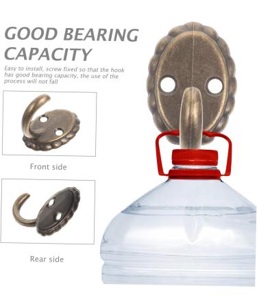 Cabilock 30 Pcs Single Hook Wall Hanging Hooks Wall Mounted Hooks Clothes Hooks Towel Hooks Rack Zinc Alloy - Buy Online on GoSupps.com