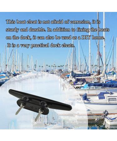 Nylon Boat Cleats 6 inches - 2 Pack | Marine Dock Cleats for Yachts, Kayaks, and Boats - Buy Online on GoSupps.com