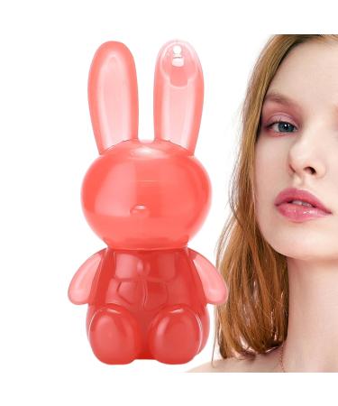 Tinter lip balm mirror gloss lipstick lip gloss cute bunny lipstick moisturizing lips awkward lipstick for women and girls style A