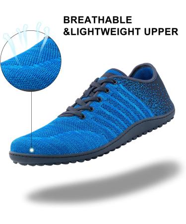 Buy Neoker Unisex Barefoot Shoes Minimalistic Wide Toe Sneakers for Men & Women | Fitness Walking & Running Shoes in Black Khaki Gray Blue & Red (EU 37-47) - Buy Online on GoSupps.com