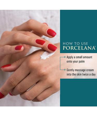 Porcelana Rejuvenating Hand Cream - Moisturizing & Anti-Aging - Evens Skin Tone, Dermatologist Recommended - 2 oz - Buy Online on GoSupps.com