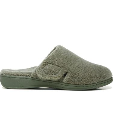 Vionic Women's Gemma 5 Army Green - Stylish and Comfortable Orthotic Slippers - Buy Online on GoSupps.com