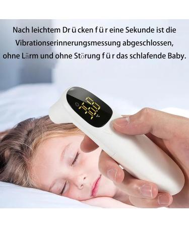 Buy Contactless Infrared Thermometer for Babies & Adults - Accurate Fever Measurement Alarm & LCD Display - Buy Online on GoSupps.com