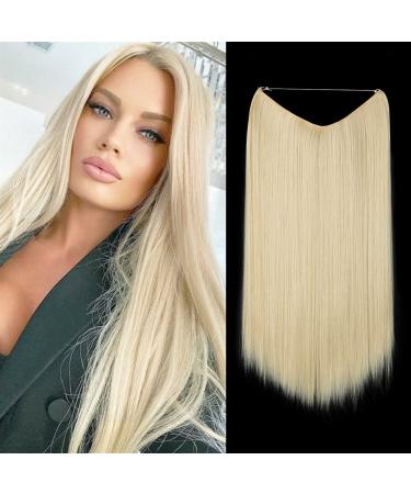 Women's Wigs Natural Wig Pieces One Piece Long Straight Hair High Temperature Wire Fishtail Hair Extensions fashion decoration (Color : 8 Size : 14 inch) 14 inch 8