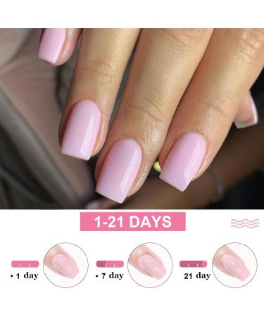 Baby Pink Nail Polish - Pink Nail Polish - Light Pink Nail Varnish Quick Dry - Water Based and Non-Toxic Formula Long Lasting Nail Polish - French Nail Manicure Salon DIY - Buy Online on GoSupps.com