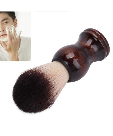 Premium Wooden Handle Shaving Brush | Soft Hair Barber Brush for Easy Shaving Foam Application | High-Quality Beard Grooming Tool for Men - Buy Online on GoSupps.com