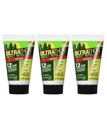 3M Ultrathon Insect Repellent Lotion, SRL-12, 2-Ounces, 3 Pack