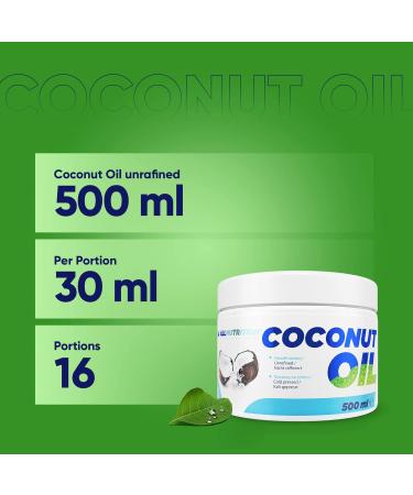 Allnutrition Coconut Oil Unrefined 500 ml - Buy Online on GoSupps.com