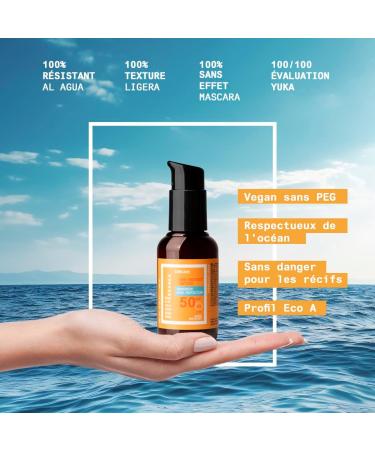 BM-185 - Beaut Mediterranea - SUN PROTECT ANTIOX - Face Sun Cream SPF 50 - Light and Moisturizing - Protects the face and neck - For all skin types - 100 ml - Buy Online on GoSupps.com