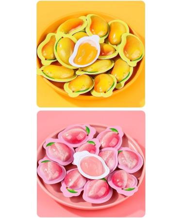 Fruit juice candy fruit flavored fudge fruit drop wedding candy delicious snacks Mango fudge strawberry fudge white peach fudge pineapple fudge (Pineapple flavor 520g) Pineapple flavor 520g - Buy Online on GoSupps.com