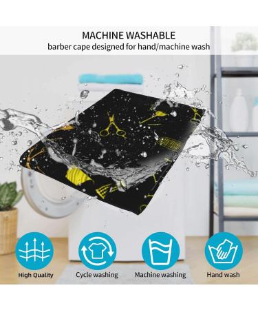 55x66 Inch Adult Barber Cape - Hairdresser Haircut Tool with Snap Closure | International Shipping Available - Buy Online on GoSupps.com
