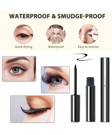 Magnetic Eyelashes with Eyeliner Kit 3D Magnetic Eyelashes Set with 10 Pairs of Reusable False Eyelashes Natural Look Magnetic Eyelashes Tweezers and Eyeliner - Buy Online on GoSupps.com