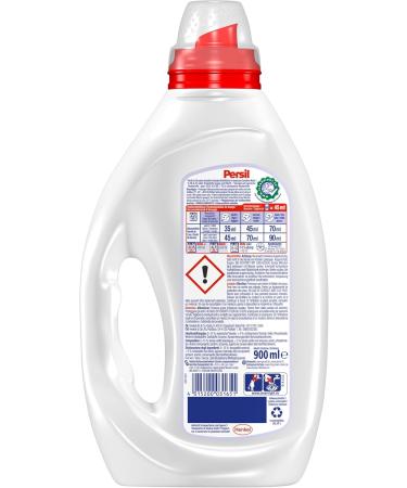 Persil Sensitive Gel 40 WL - Liquid Detergent for Allergy Sufferers & Babies | Soothing Aloe Vera | Effective from 20 C to 95 C | 900ml (2 Pack) - International Shipping Available - Buy Online on GoSupps.com