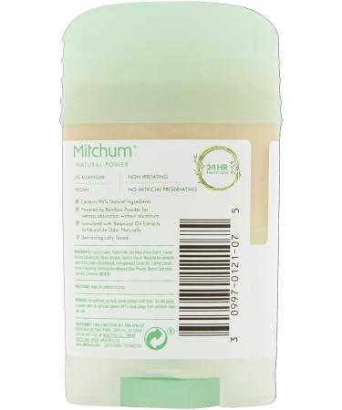 Mitchum Women 24HR Natural Vegan Deodorant Stick | Aluminium-Free Coconut Scent | Dermatologist Tested | 40g - Buy Online on GoSupps.com