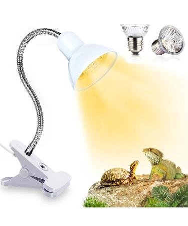 Shengruili turtle heat lamp 25W 50W heat lamp turtles reptiles lamp terrarium heat lamp for turtles terrarium reptiles terrarium heat lamp C-white