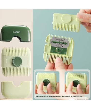 Trimpocket Hair Trimmer/Comb Kids 2 In 1 Split Ends Hair Trimmer Baby Hair Trimmer Double Sided Hair Razor Comb Cutter Blades Replaceable Bangs Split End Trimmer (Mix) - Buy Online on GoSupps.com
