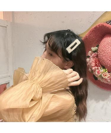 20 Pcs Pearl Hair Clips - Fashionable Hair Pins for Women & Girls | Perfect Accessories for Parties & Weddings - Buy Online on GoSupps.com