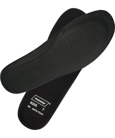 Ironwear 6205 Puncture Resistant Insoles - Pair for All Footwear, Black, Size 9 - Buy Online on GoSupps.com