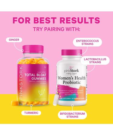 Pink Stork Bloat Tea - Organic Digestive Relief & Metabolism Support for Women | Energy Boost | Women-Owned | Mixed Berry | 30 Cups - Buy Online on GoSupps.com