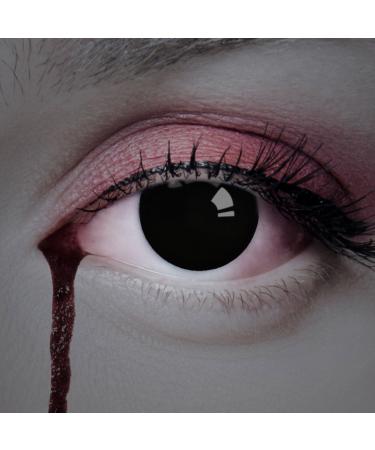 Buy Aricona Black Contact Lenses | Opaque Colored Lenses for Halloween - No Prescription Needed - Buy Online on GoSupps.com