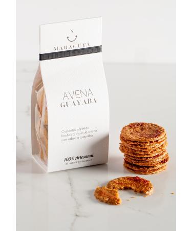 Maracuya Oatmeal And Guava Cookies Thin and Crispy Perfect For Coffee 150 g