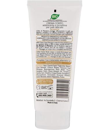  Omia OMIA Herbal Body Almond Oil Cream 200 ml - Buy Online on GoSupps.com