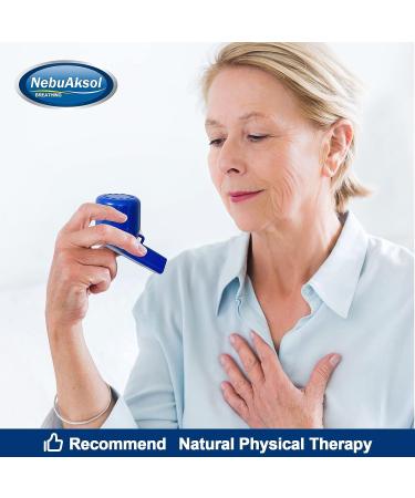 Lung Exerciser Device - Breathing Exercise for Lungs | Lung Expansion & Mucus Relief (Blue) - Buy Online on GoSupps.com