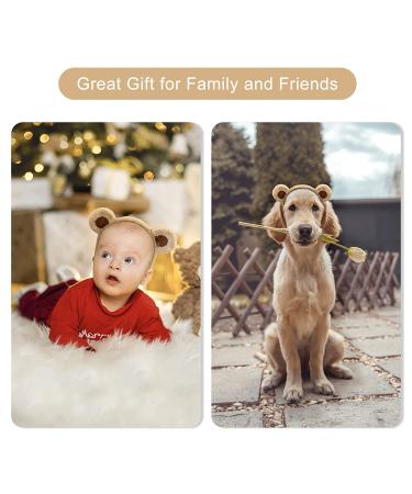 Brown Bear Ears Headband - Fluffy Grizzly Hairband for Party, Cosplay & Gifts | Beviliu - Buy Online on GoSupps.com