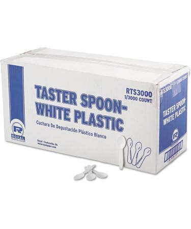 Polystyrene Taster Spoons White 3000/Carton - Buy Online on GoSupps.com