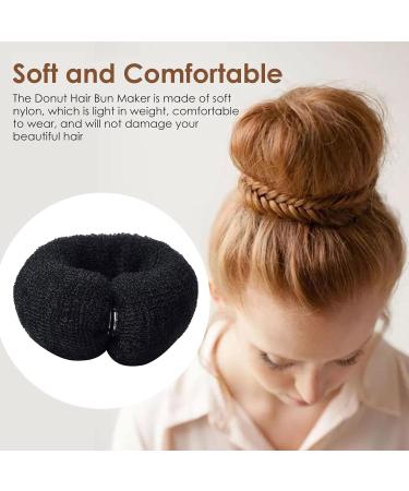 Ulapithi Donut Hair Bun Maker Set - 3 Pieces for Perfect Hairstyles | Hair Styling Tool for Children & Women - Buy Online on GoSupps.com