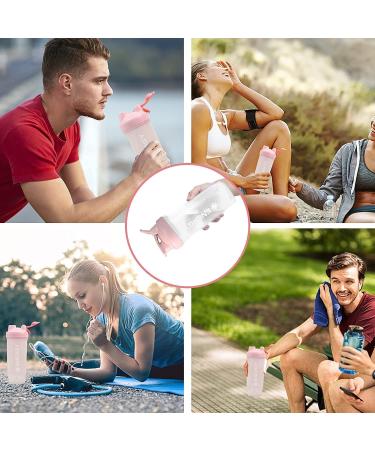 DDSHUN 500ml Protein Shaker Bottle with Mixer Ball - Lick-Safe Milkshake Cup for Sports & Supplements (Purple) - International Shipping Available - Buy Online on GoSupps.com