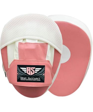 BeSmart Focus Punching Mitts for Kickboxing Mummies and Kids - Pink/White - One Size - Buy Online on GoSupps.com