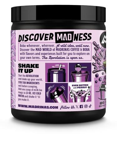 Madrinas Taro Boba Milk Tea - 13.5oz | Authentic Flavor 8 Servings | Worldwide Shipping - Buy Online on GoSupps.com